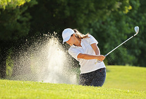 Chiropractic - The Golfer's Advantage - Copyright – Stock Photo / Register Mark