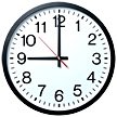 A wall clock. - Copyright – Stock Photo / Register Mark